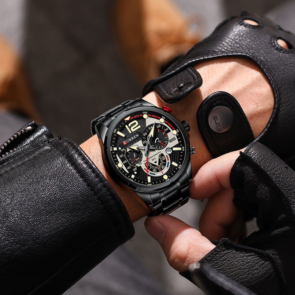 CURREN CHRONOGRAPH TIMEPIECES
