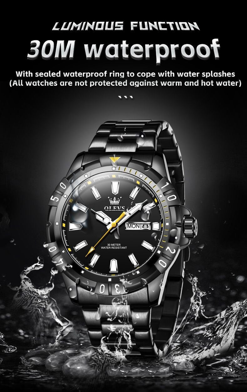 OLEVS CLASSIC METALLIC WATCH