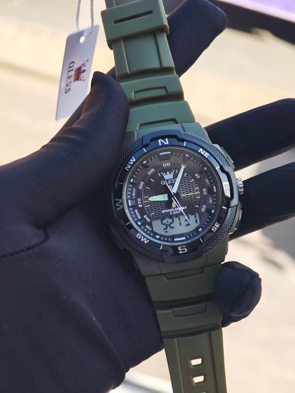 OLEVS DUAL TIME WATCH