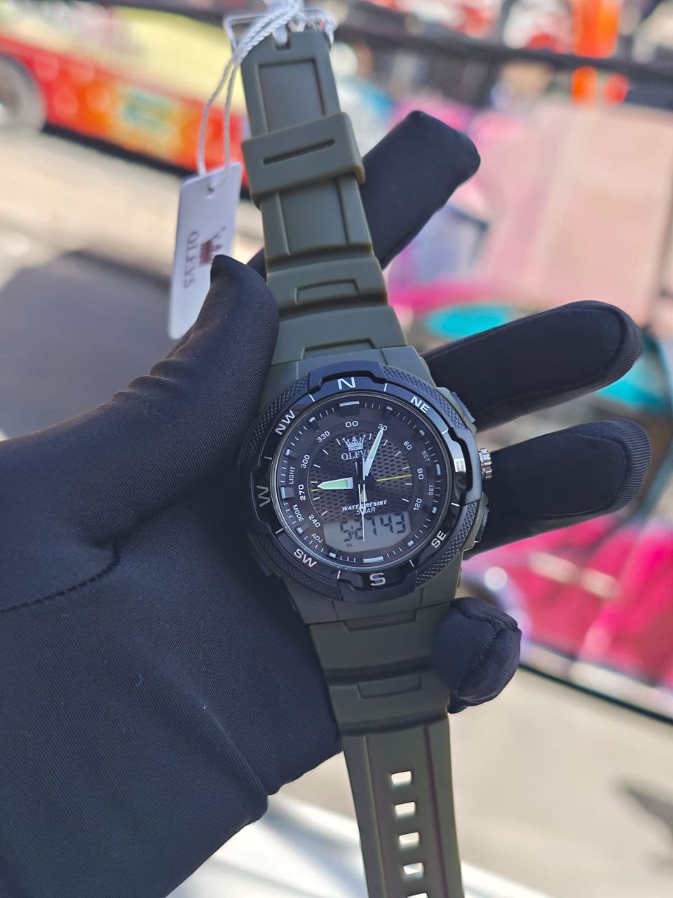 OLEVS DUAL TIME WATCH