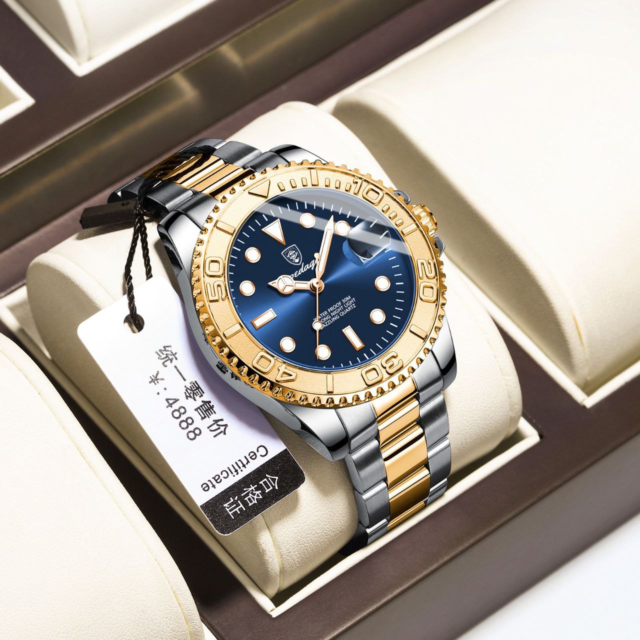POEDAGAR BEZEL WATCH M 680