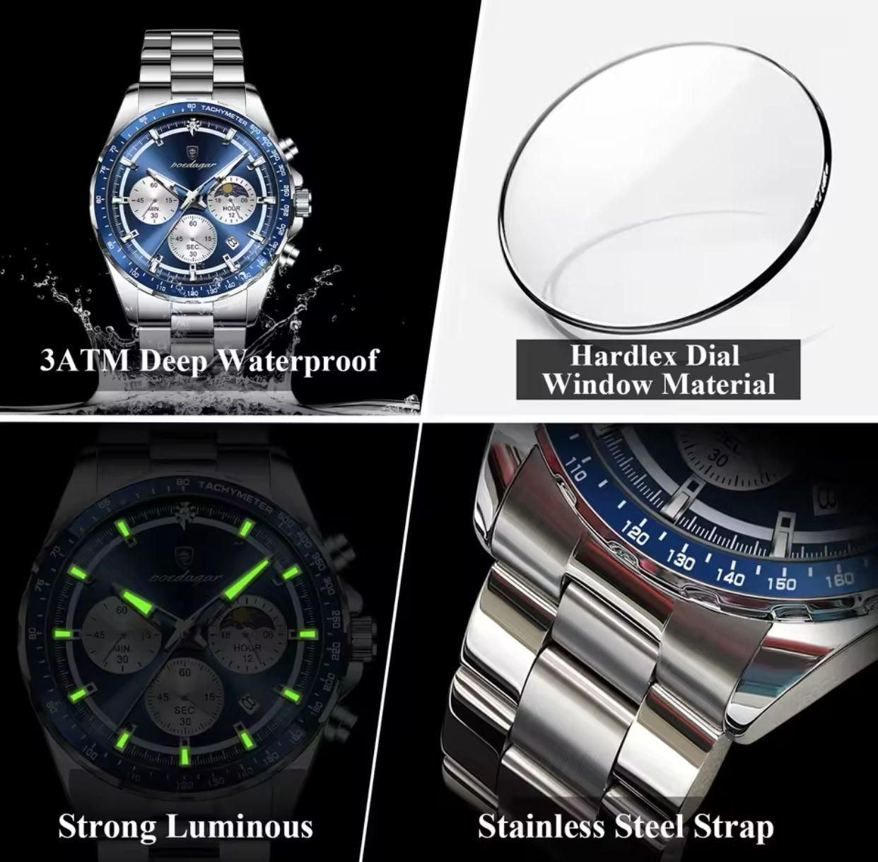 POEDAGAR 879 CHRONOGRAPH WATCH