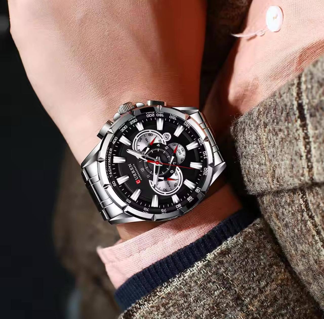 CURREN 8363 CHRONOGRAPH WATCH