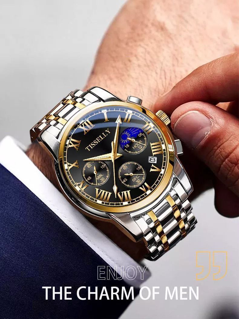 TISSELLY T6601 CHRONOGRAPH WATCH