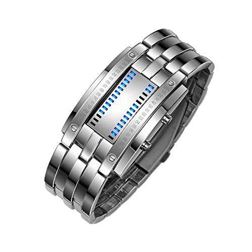 SKMEI BINARY LED BRACELET WATCH