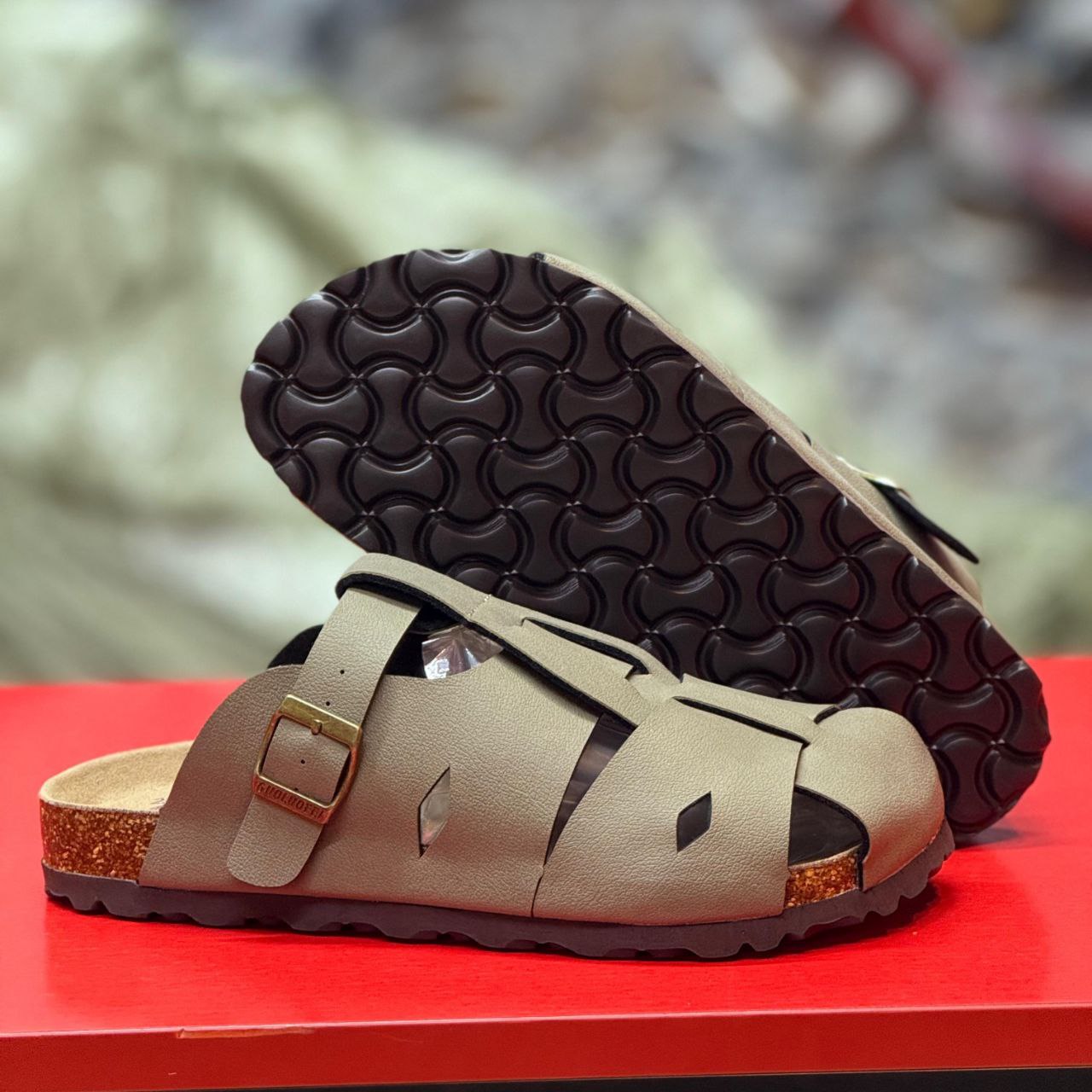 BRAIDED CLOG SANDALS