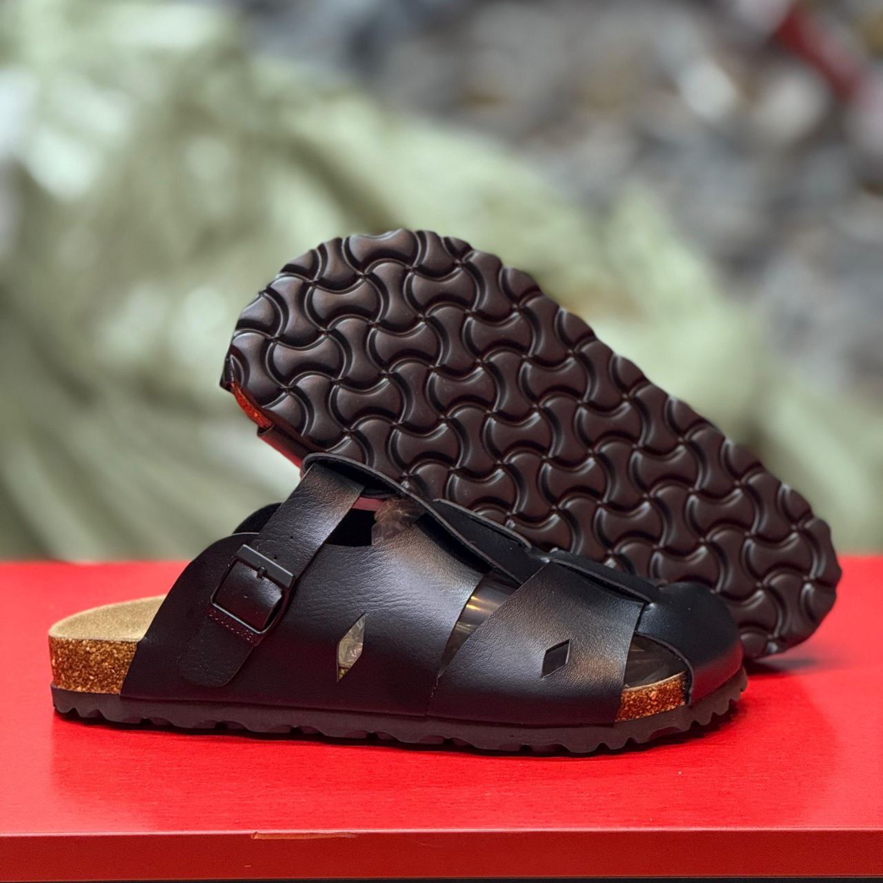 BRAIDED CLOG SANDALS