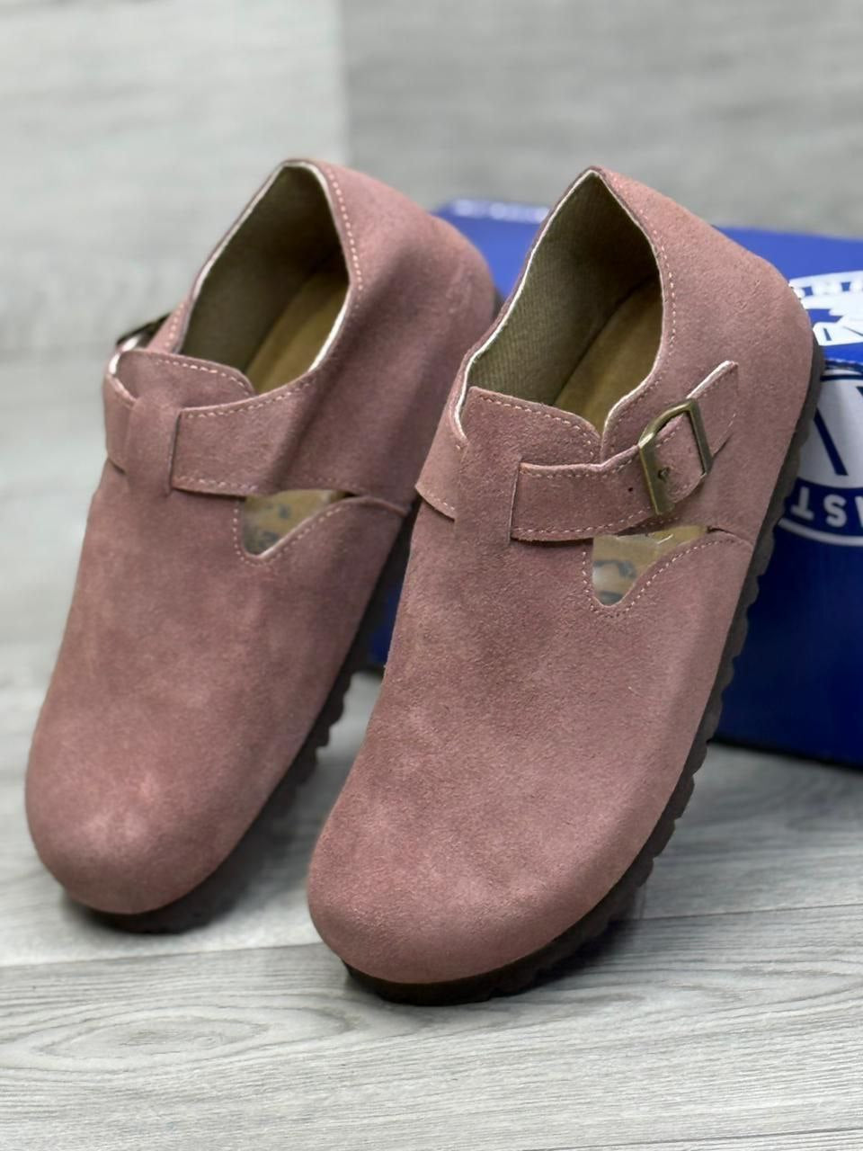 LONDON DESIGN CLOG MULES