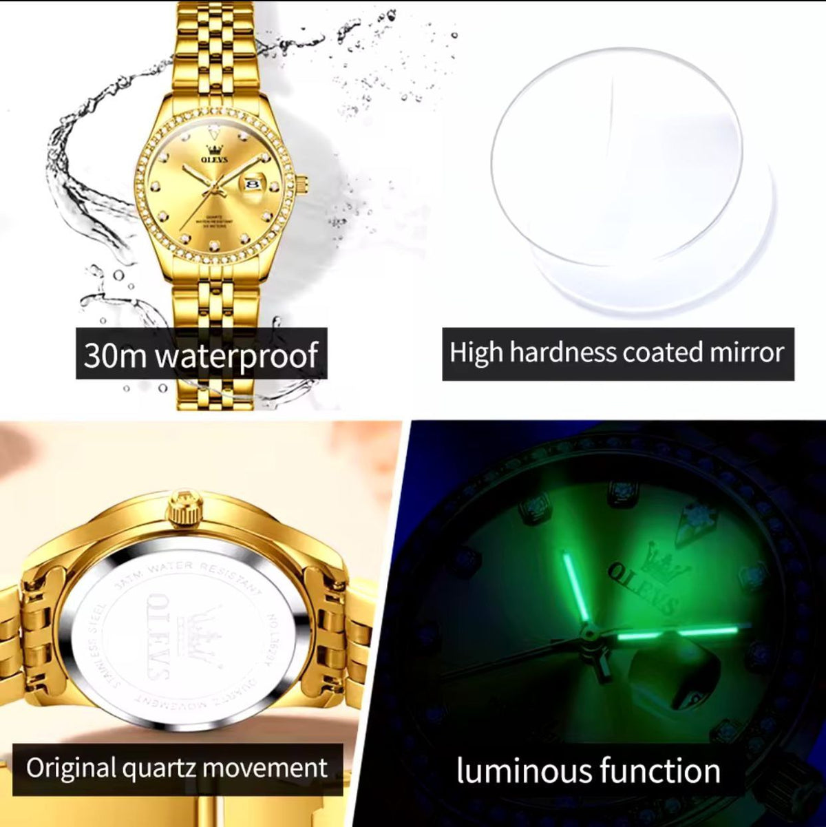OLEVS 3629 LADIES WATCH