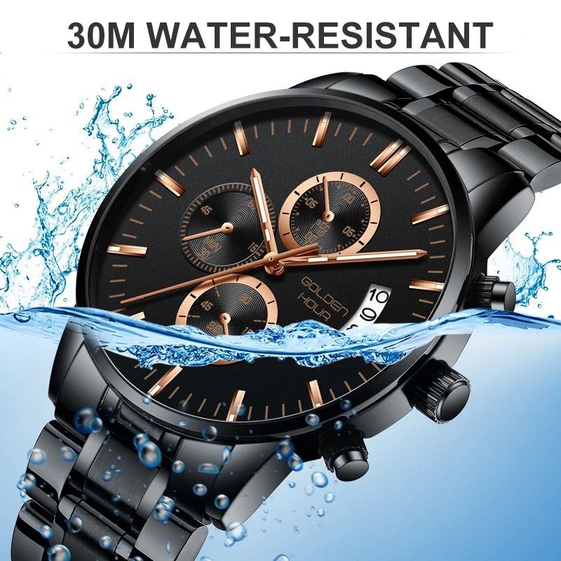 GOLDEN HOUR CHRONOGRAPH WATCH