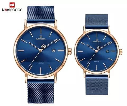 NAVIFORCE MESHSTRAP COUPLE WATCH
