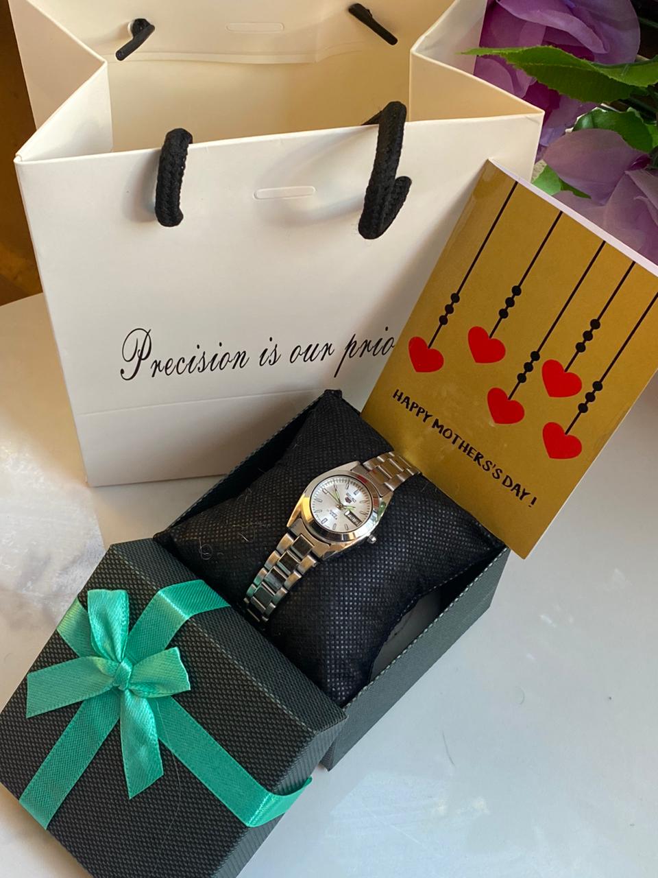 I LOVE YOU MUMMY GIFT SET[ORIENT WATCH]