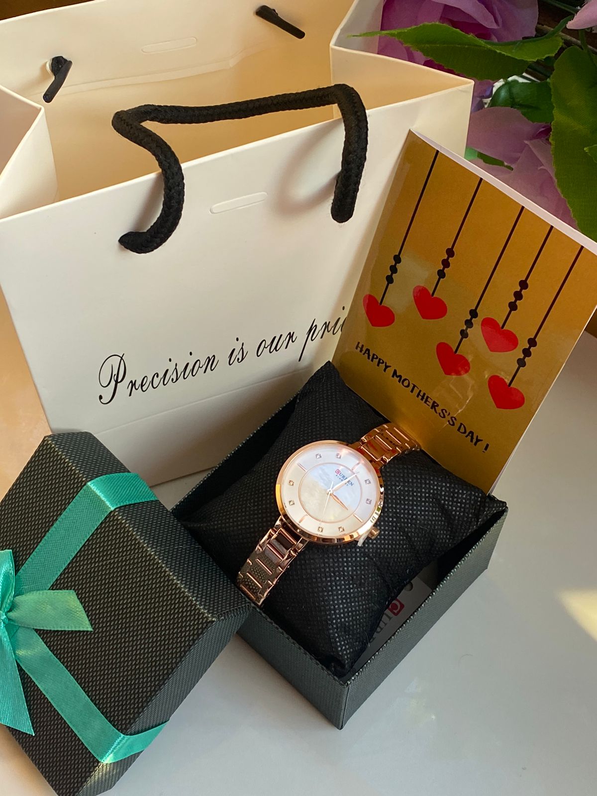I LOVE YOU MUMMY GIFT SETS[CURREN WATCHES]