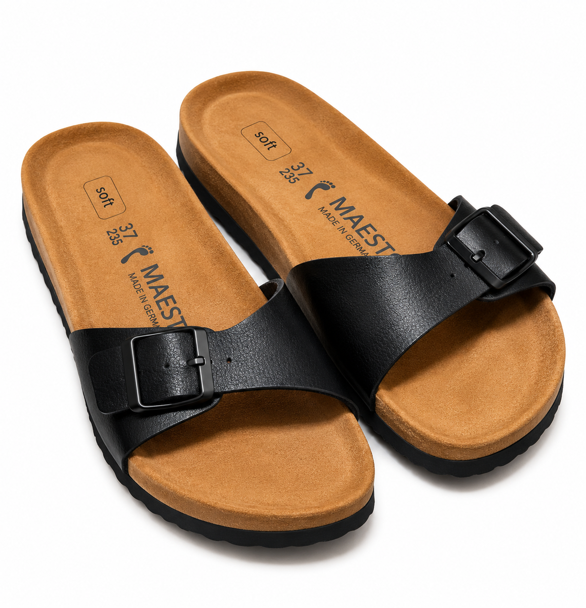 SINGLE BUCKLE SANDALS