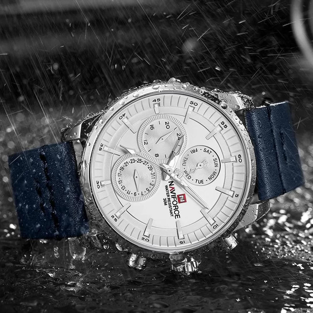 NAVIFORCE LEATHER CHRONOGRAPH WATCH NF 9148