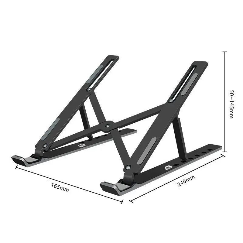 PORTABLE ALUMINIUM STAND FOR LAPTOP,TABLETS,PHONES AND BOOKS