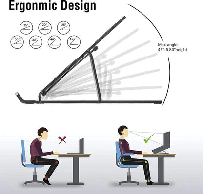 PORTABLE ALUMINIUM STAND FOR LAPTOP,TABLETS,PHONES AND BOOKS