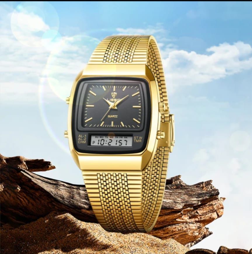 LIEBEG DUAL TIME WATCH