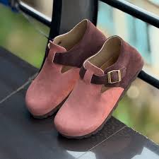 LONDON  CLOG MULES