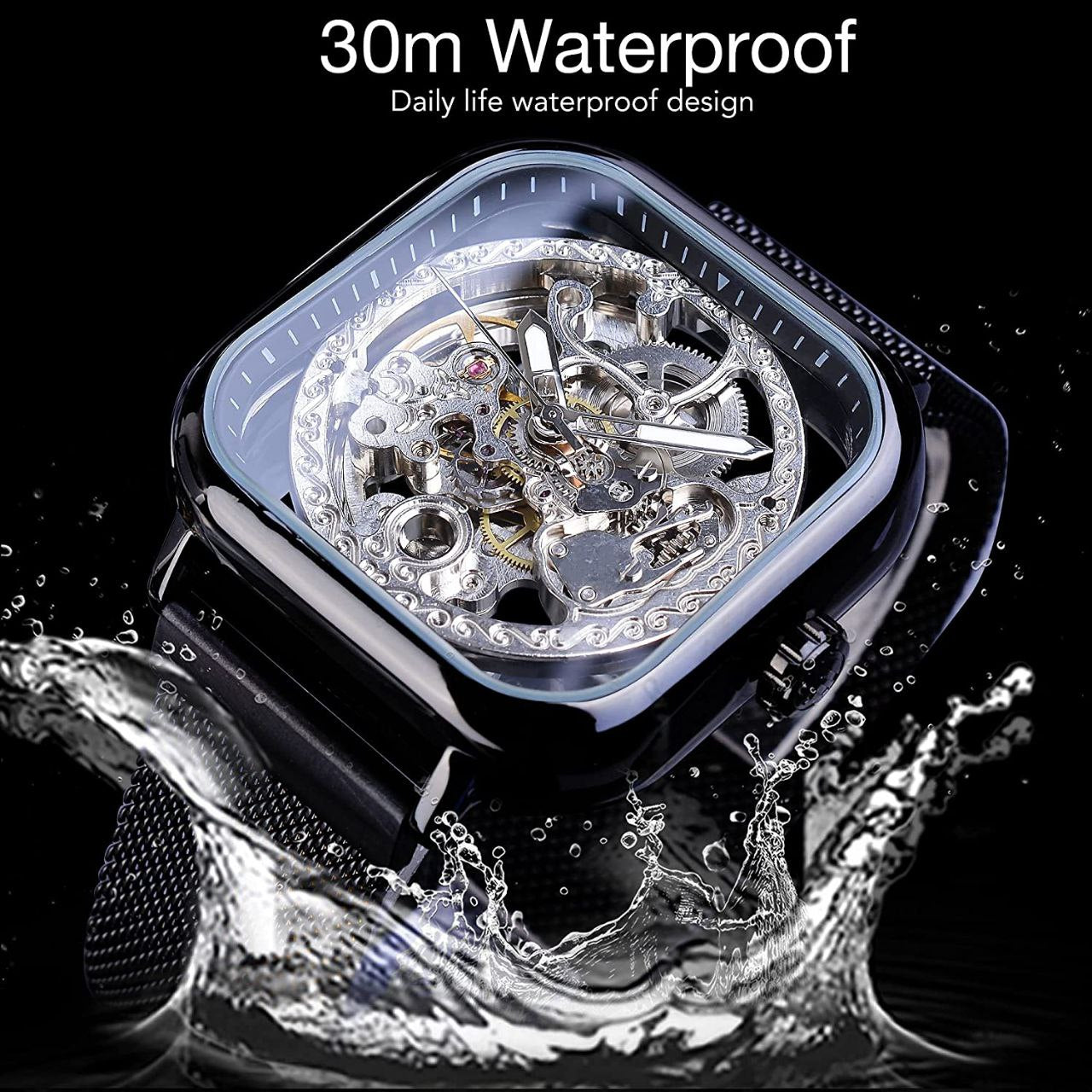 FORSINING AUTOMATIC MESHSTRAP MECHANICAL WATCH