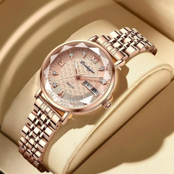 POEDAGAR 3011 CLASSIC CRYSTAL WATCH