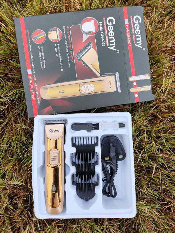 GEMMY RECHARGEABLE HAIR AND BEARD TRIMMER CLIPPER