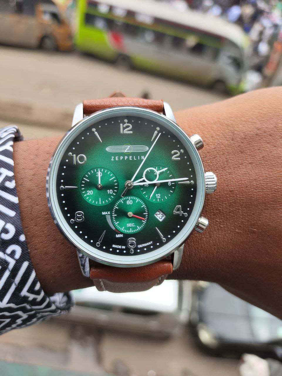 ZEPPELIN CHRONOSOLAR WATCH.