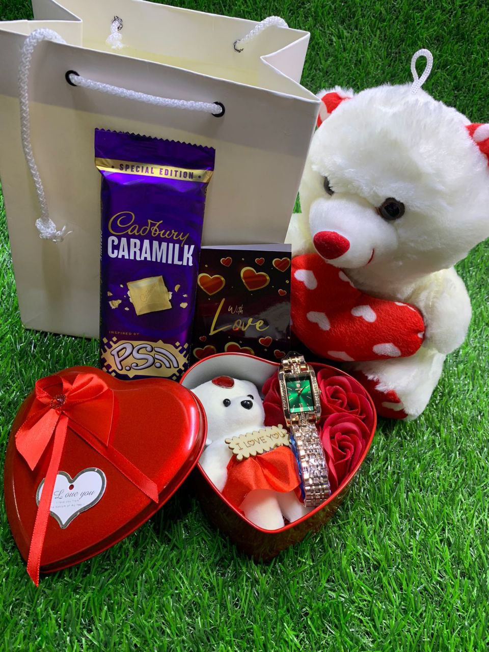 TEDDY BEAR GIFT SET[7 IN 1 SET]