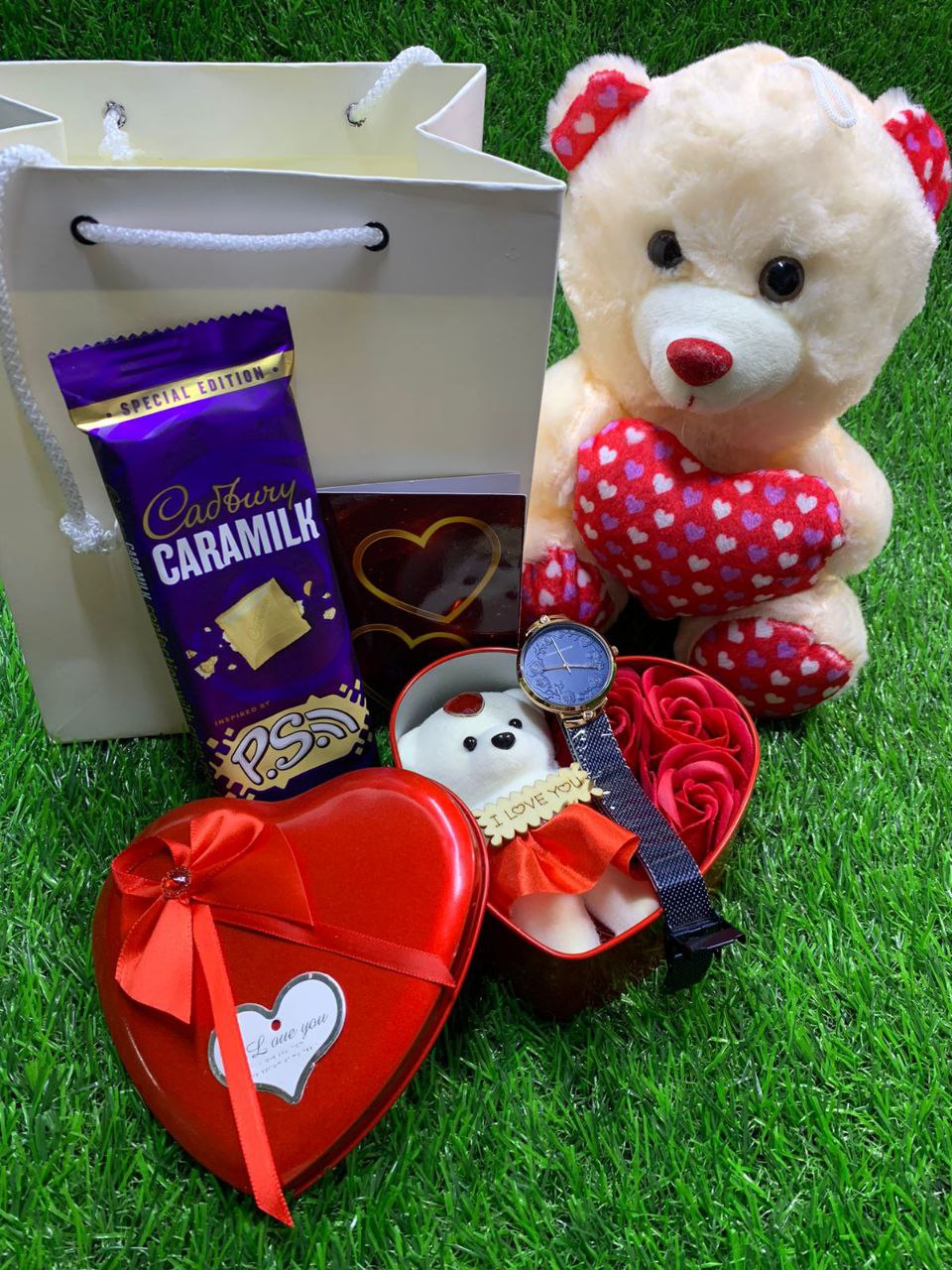 TEDDY BEAR GIFT SET[7 IN 1 SET]