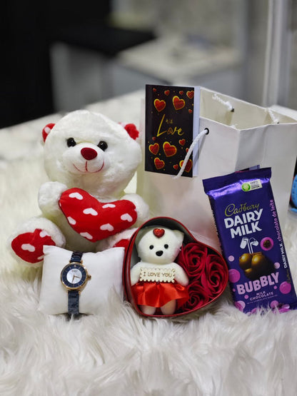 TEDDY BEAR GIFT SET[7 IN 1 SET]