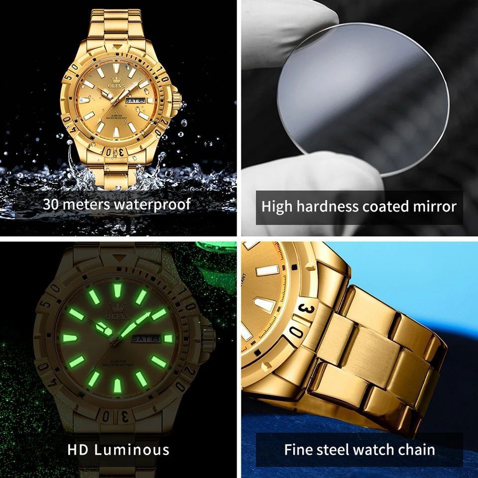 OLEVS CLASSIC METALLIC WATCH