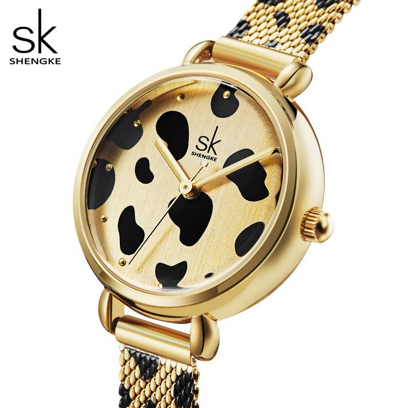 SK LEOPARD PRINT WATCH