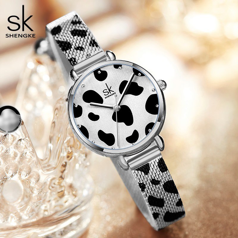 SK LEOPARD PRINT WATCH