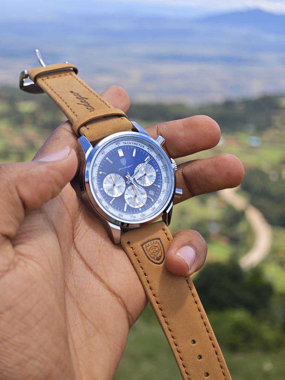 POEDAGAR ARISTOCRAT CHRONOGRAPH WATCH.