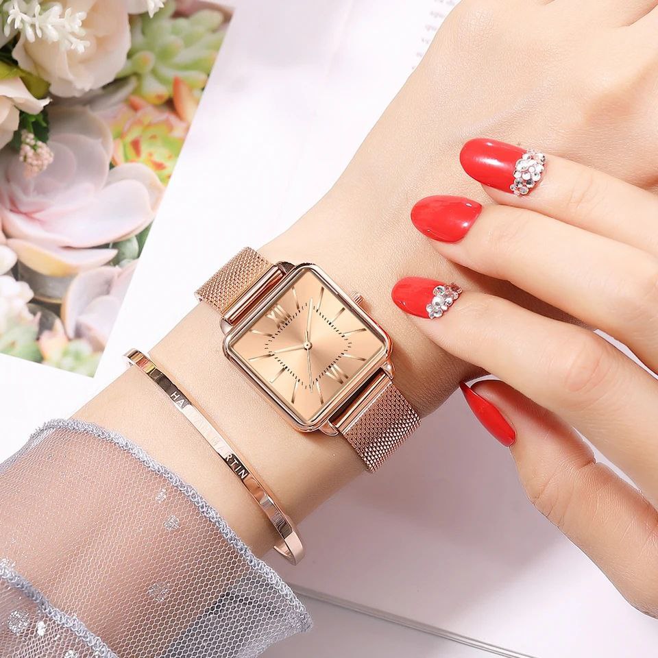 HM CUBE LADIES WATCH AND BRACELET
