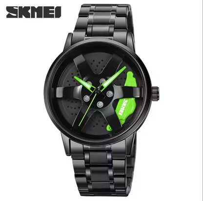 SKMEI CAR WHEEL WATCH