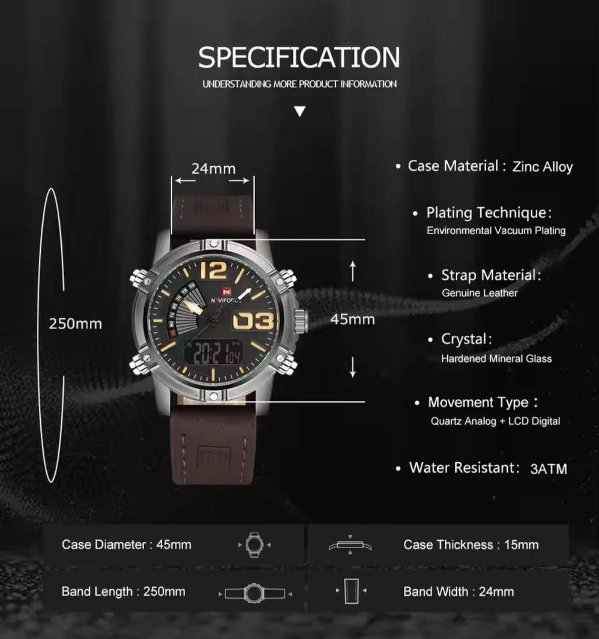 NAVIFORCE NF 9095