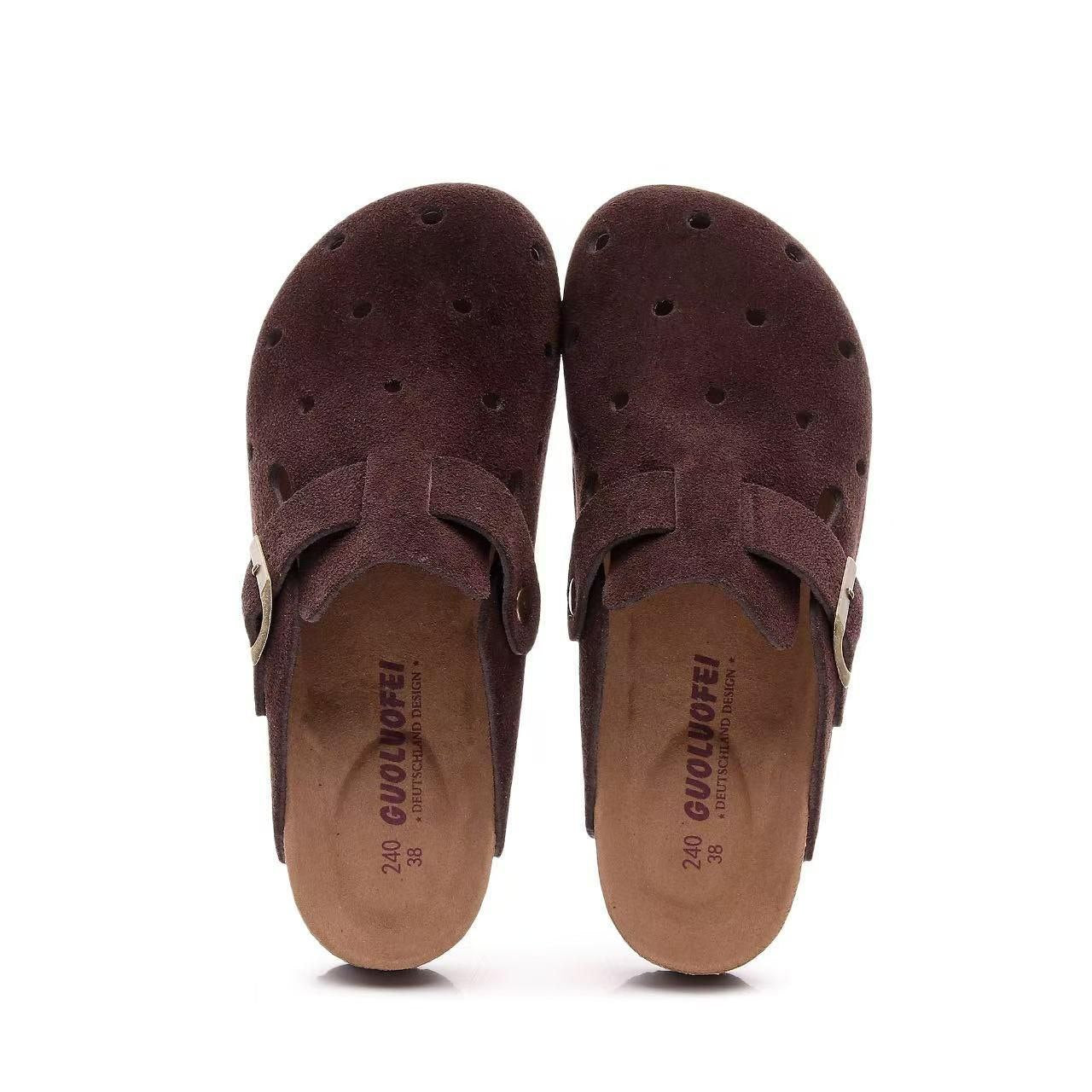 BOSTON BUCKLE CORK SANDAL
