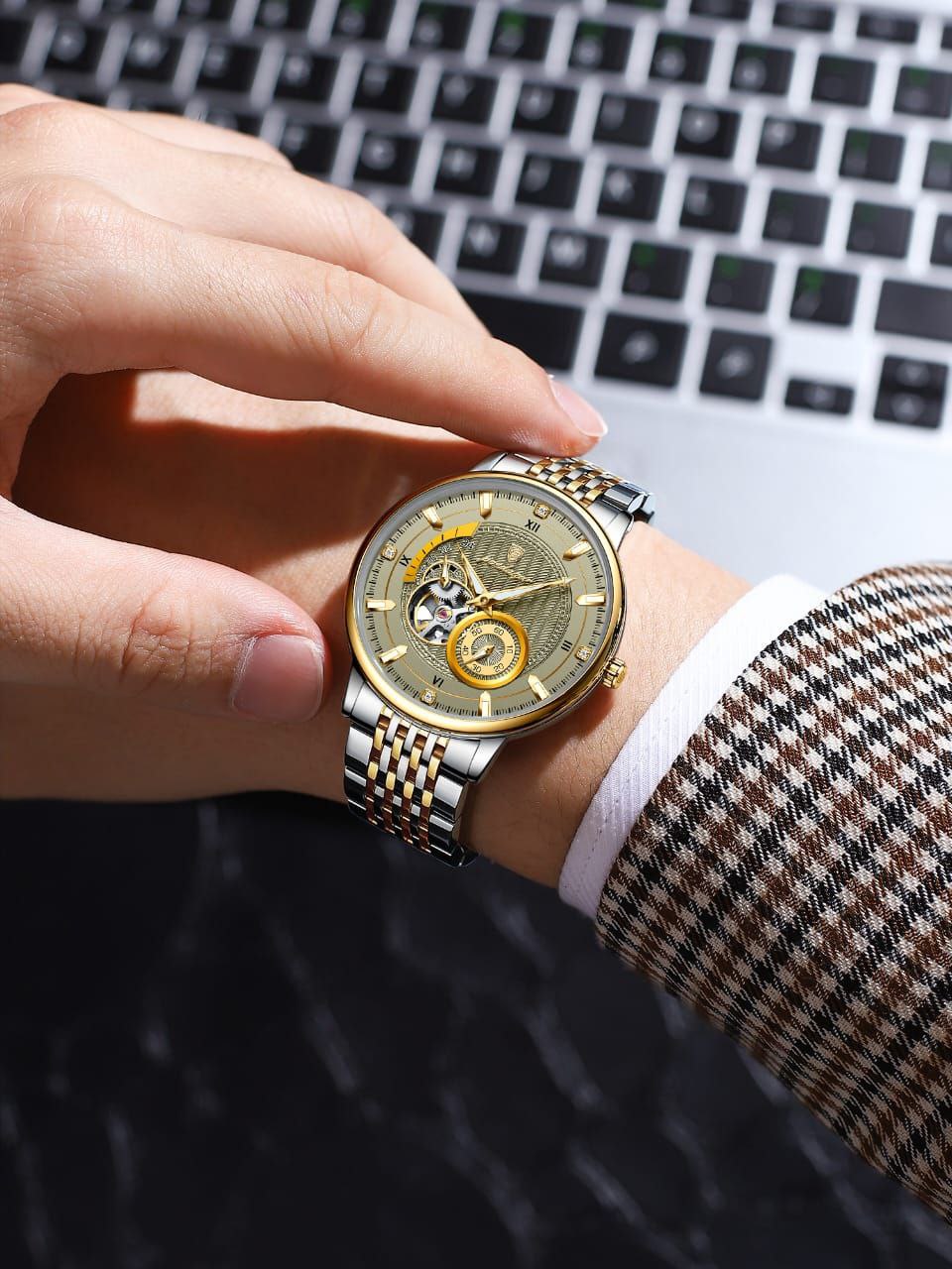 POEDAGAR 1416 MECHANICAL WATCH