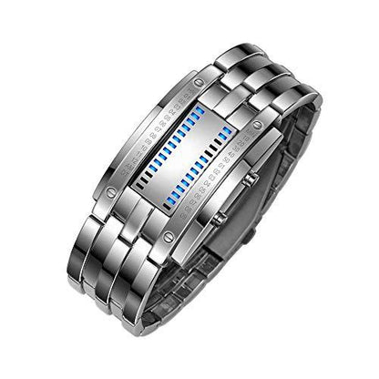 SKMEI BINARY LED BRACELET WATCH