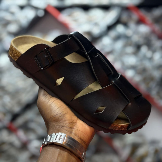 BRAIDED CLOG SANDALS