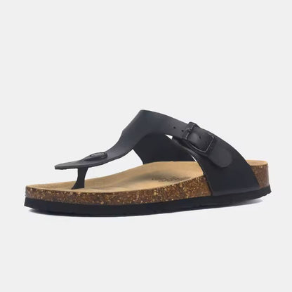 FLIP FLOP LEATHER SANDALS