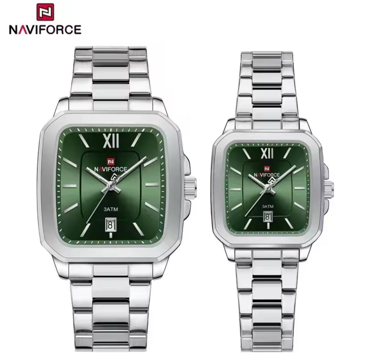 NAVIFORCE NF 9239 COUPLE WATCH