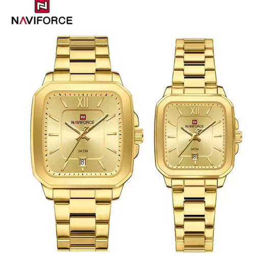 NAVIFORCE NF 9239 COUPLE WATCH