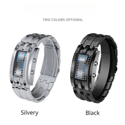 SKMEI BINARY LED BRACELET WATCH