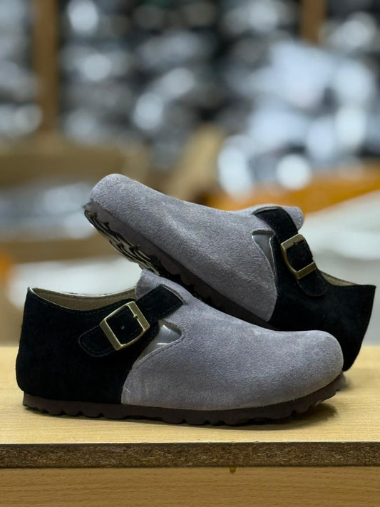 LONDON DESIGN CLOG MULES