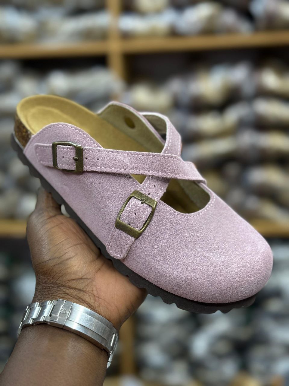 MAERSK BRAIDED CLOG MULES