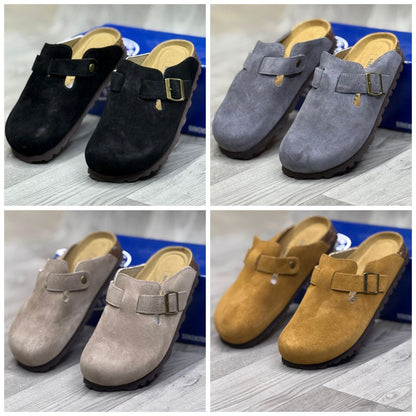 BUCKLE MAERKS CLOG MULES