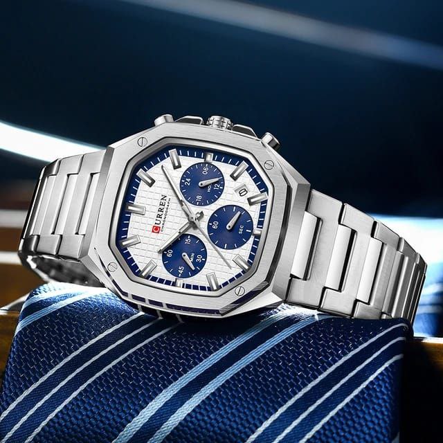 CURREN 8459 CHRONOGRAPH WATCH