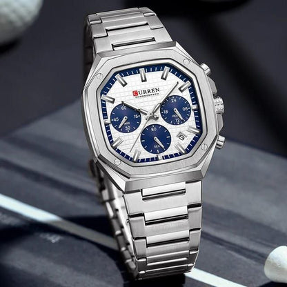CURREN 8459 CHRONOGRAPH WATCH